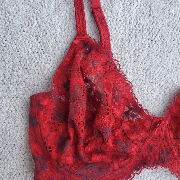 Adore Me Lace Unlined Bra 36DD - Picture 2 of 8